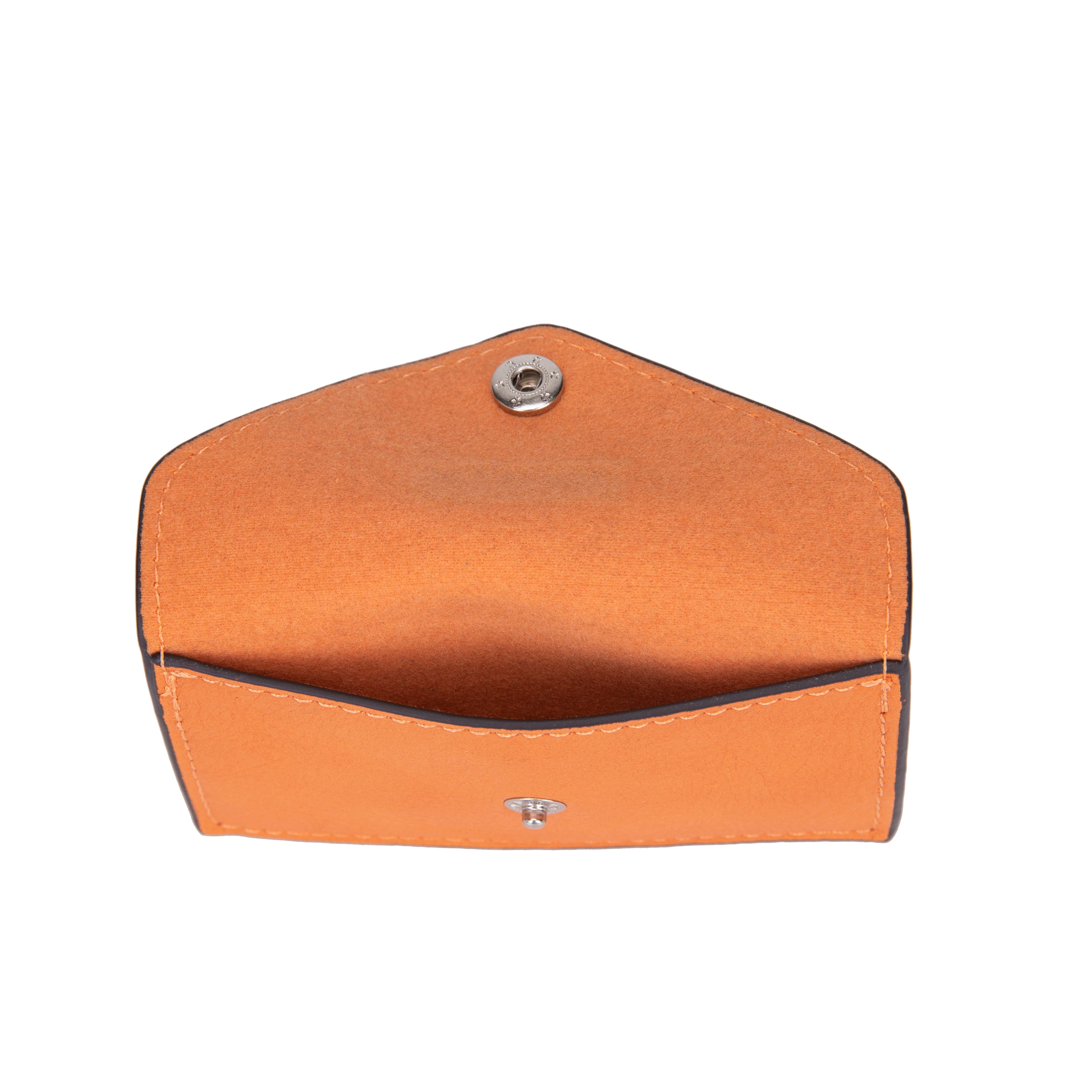 kate-lee-miley-porte-carte-cuir-orange-vachette image 3