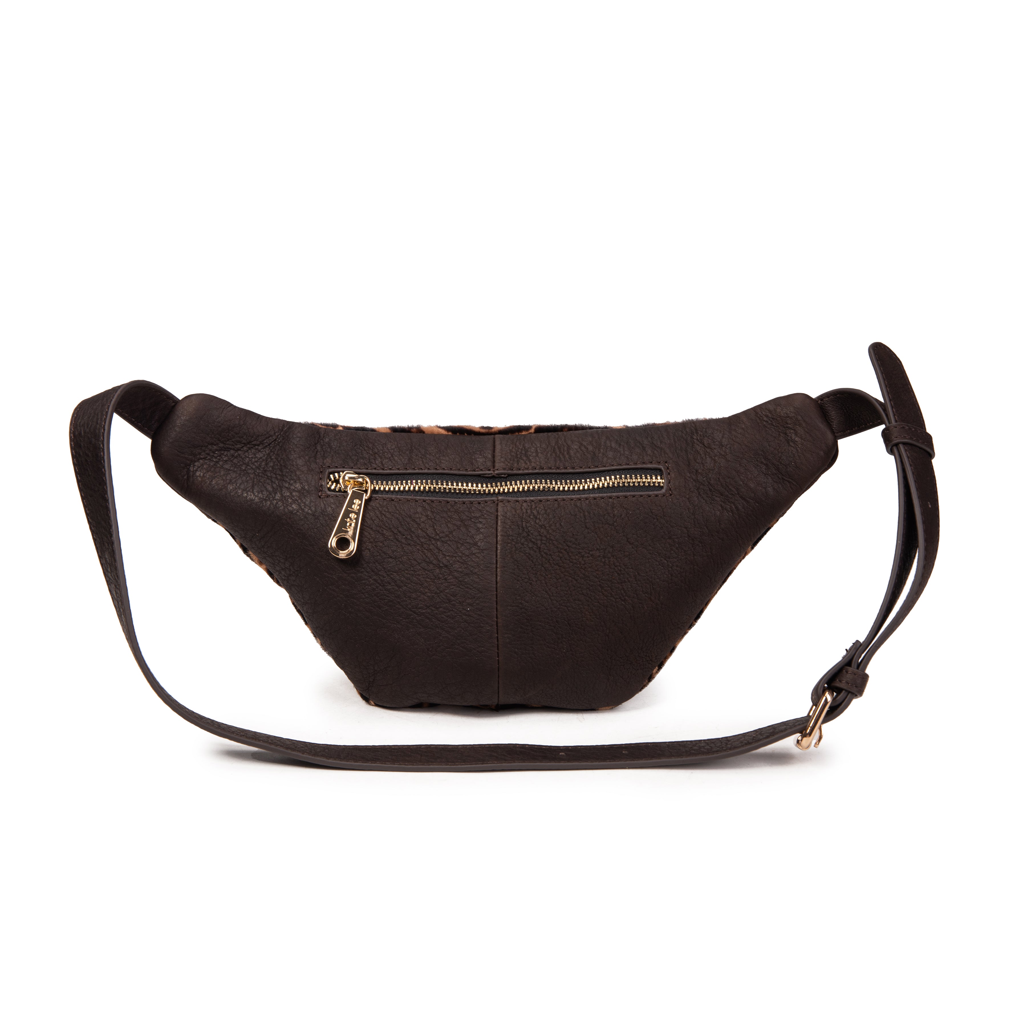 kate-lee-banane-triomf-sac-banane-camel-l-opard-vachette image 4