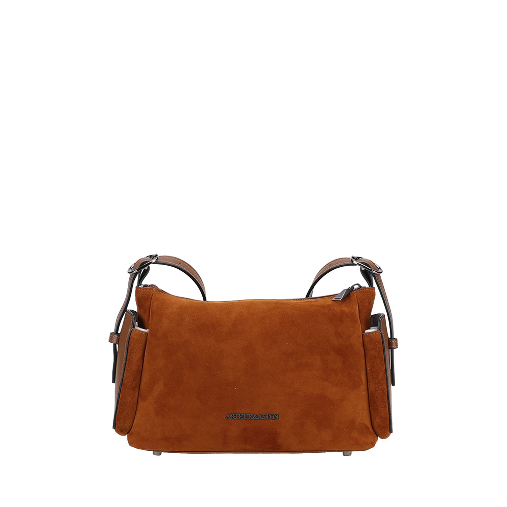 arthur-et-aston-maya-sac-bandouli-re-cuir-gris-25-cm image 5