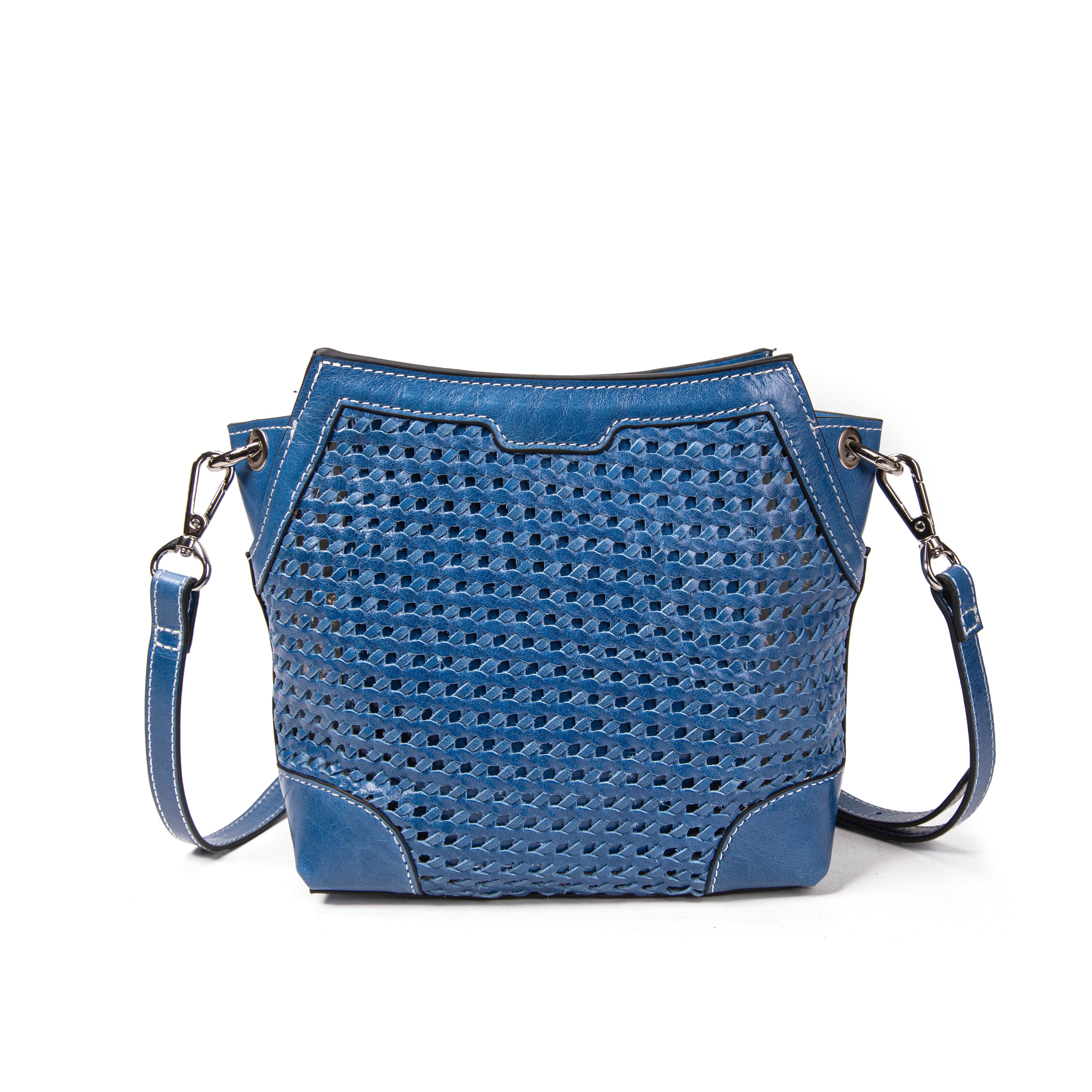 kate-lee-bonbon-tane-sac-bandouli-re-tress-bleu image 4