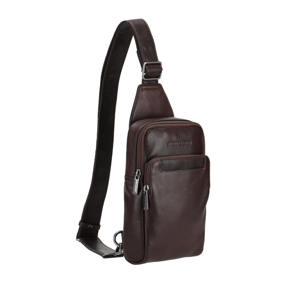 arthur-et-aston-l-on-body-bag-noir-cuir-vertical image 7