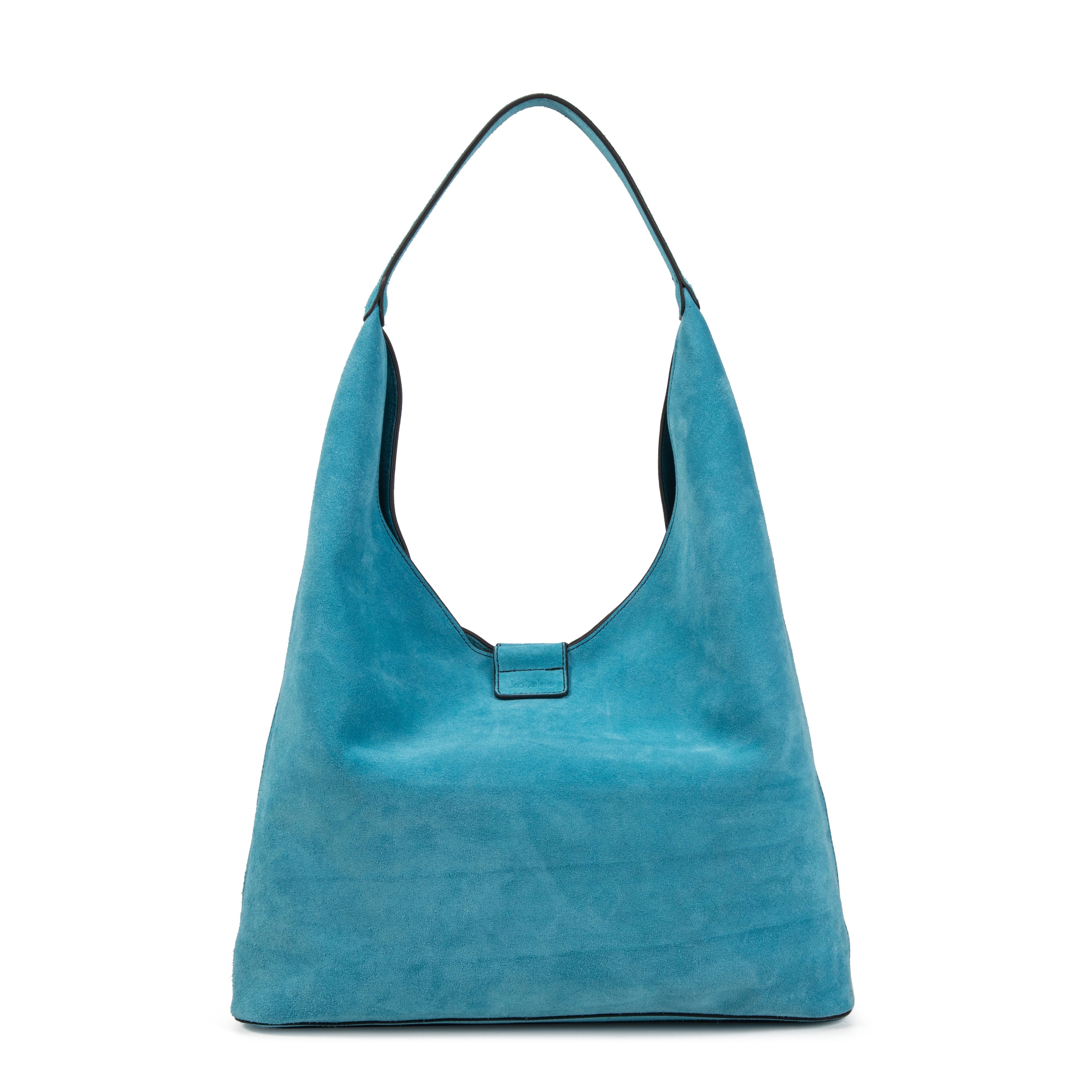 kate-lee-lune-sac-cabas-cuir-bleu-celeste-velours image 1