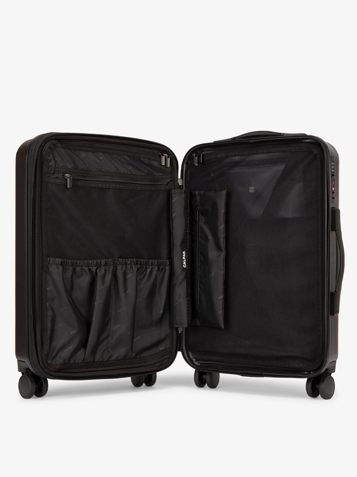 calpak-evry-valise-cabine-rigide-chocolat-extensible image 4