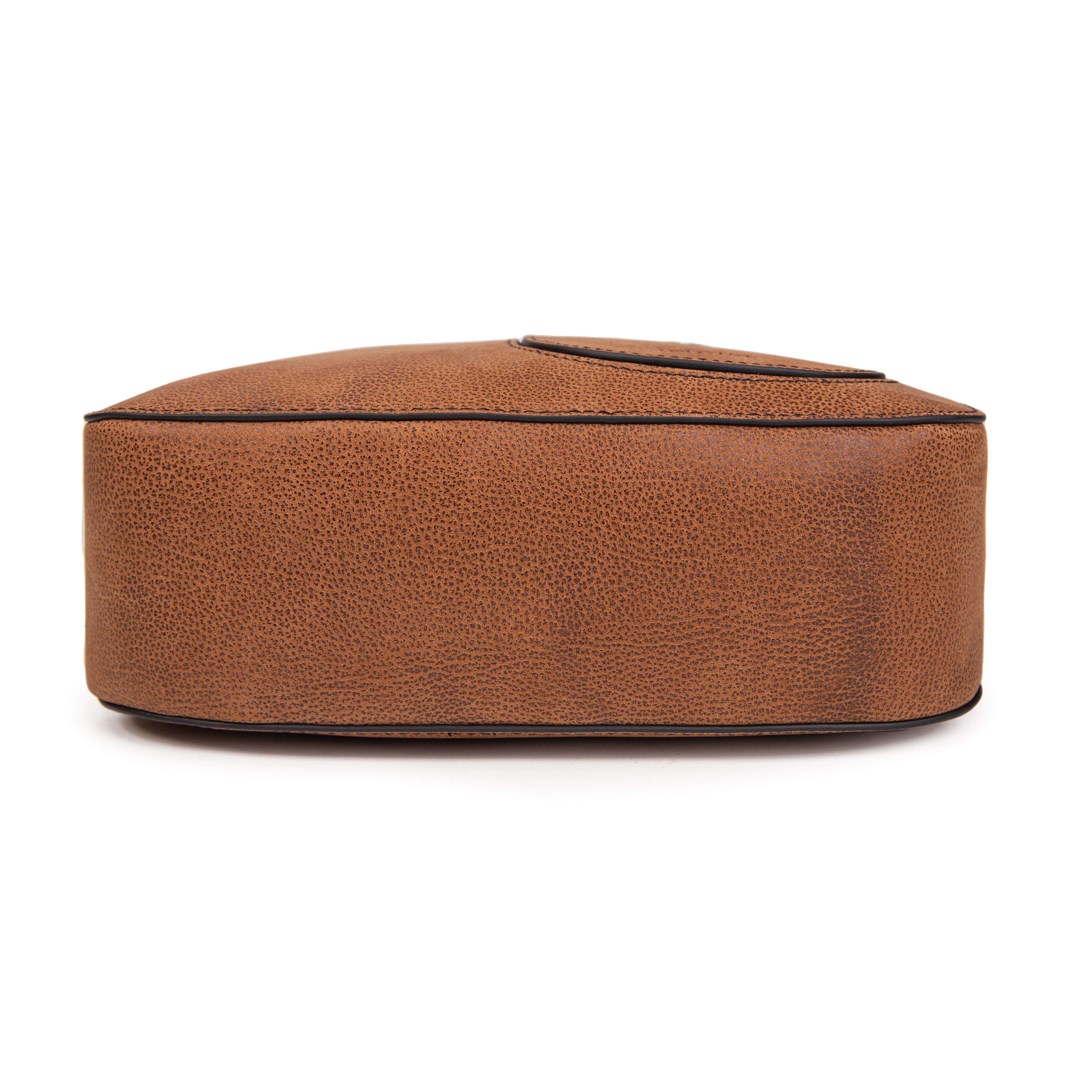 kate-lee-ren-e-sac-bandouli-re-cuir-camel-grain-2-poches image 5