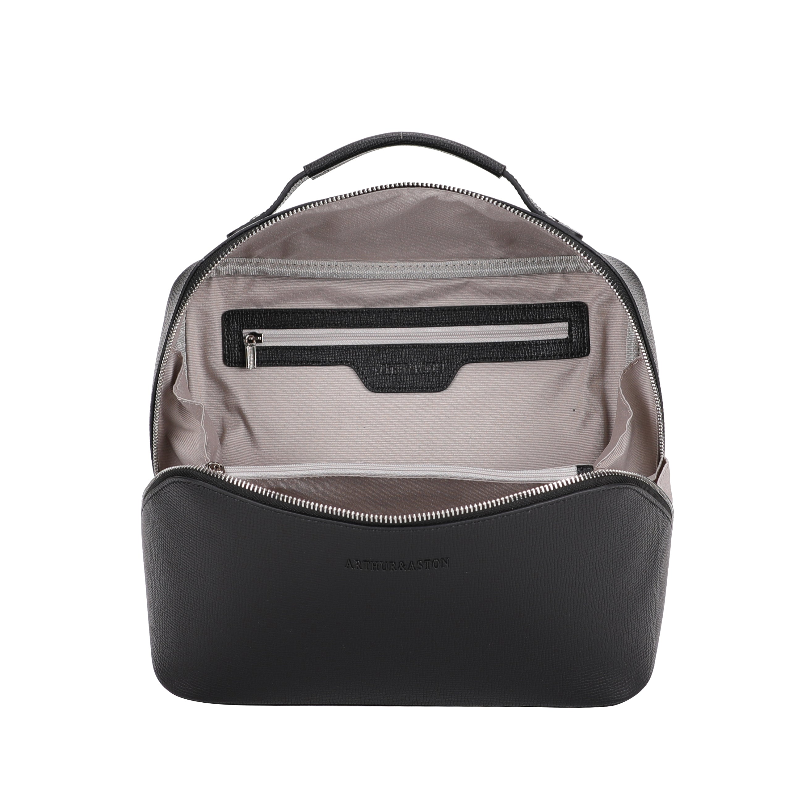 arthur-et-aston-nelson-trousse-de-toilette-cuir-noir-voyage image 8