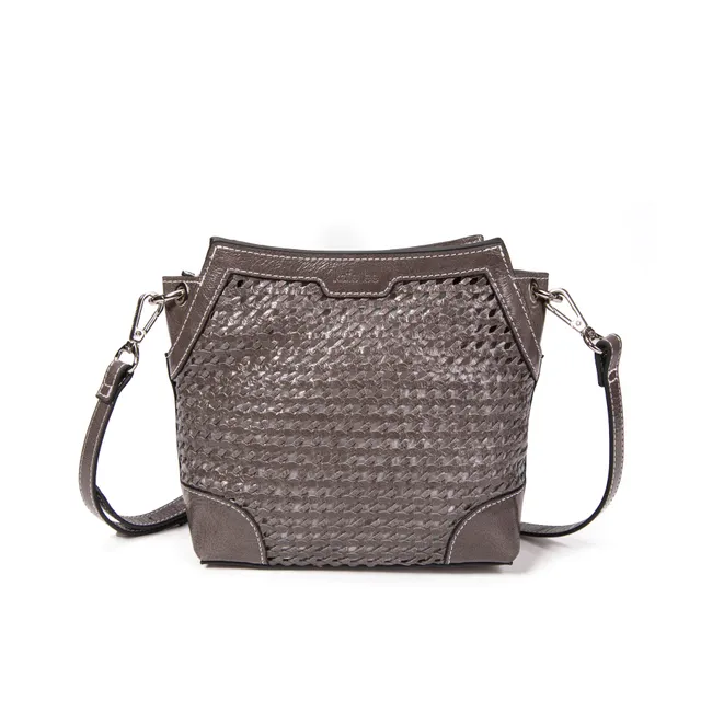 kate-lee-bonbon-sac-bandouli-re-cuir-tress-gris-furlo image 1