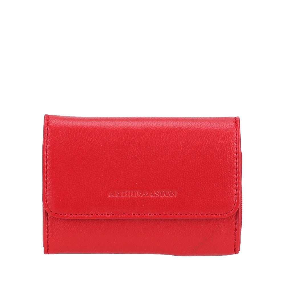 arthur-et-aston-riley-porte-monnaie-cuir-noir-femme image 7