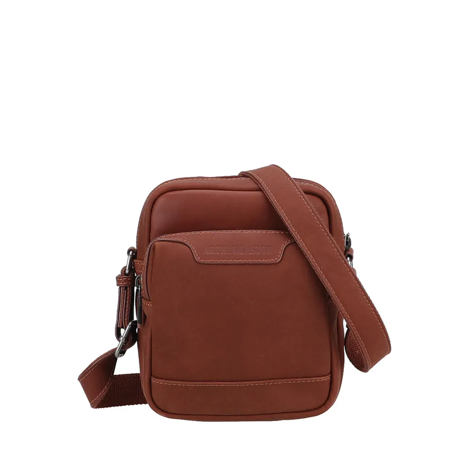 arthur-et-aston-ars-ne-sac-travers-cuir-cognac image 1