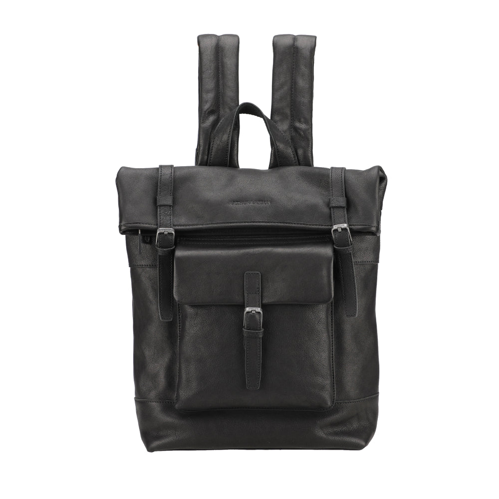 arthur-et-aston-rory-sac-dos-cuir-noir-s-a4 image 1