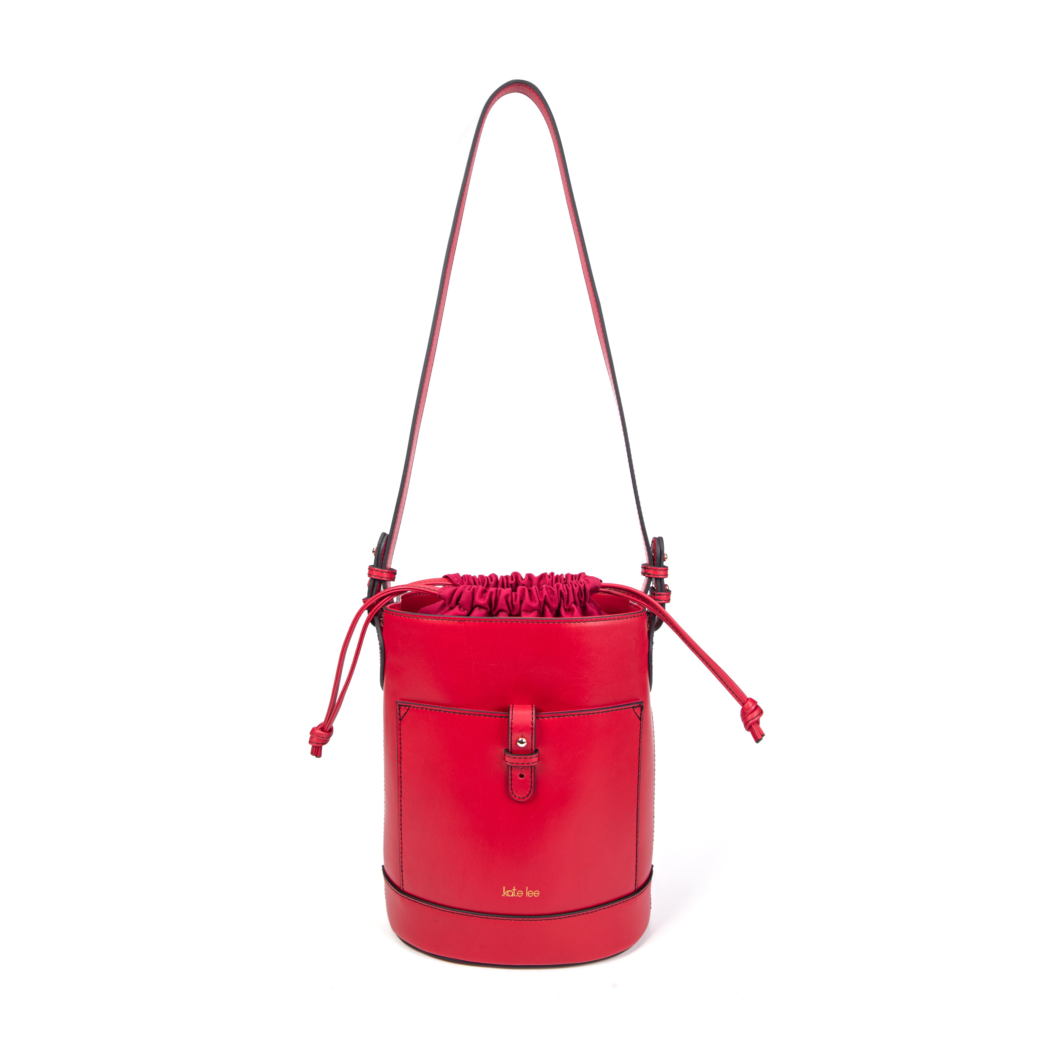 kate-lee-louvre-sac-seau-cuir-flamme image 1