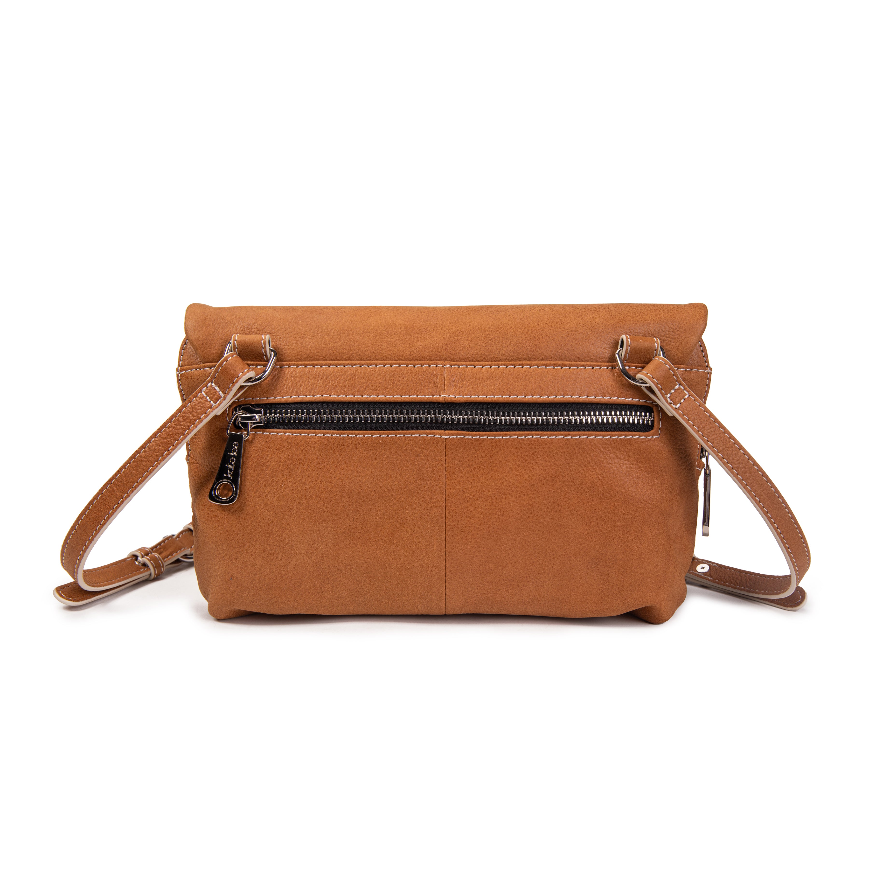 kate-lee-lisia-sac-bandouli-re-cuir-camel-vachette-grain-e image 4