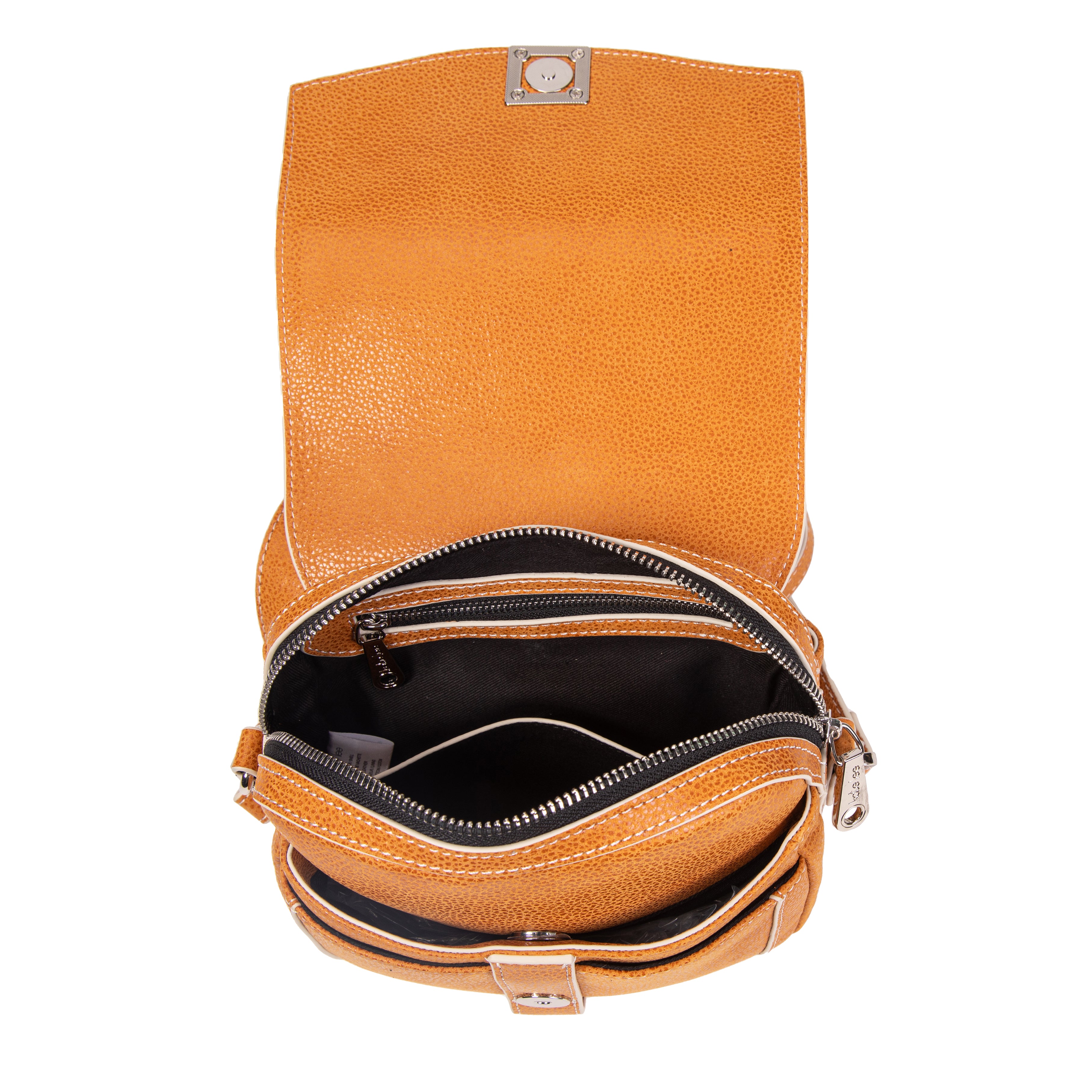 kate-lee-adrielle-sac-bandouli-re-camel-vachette-grain-e image 3