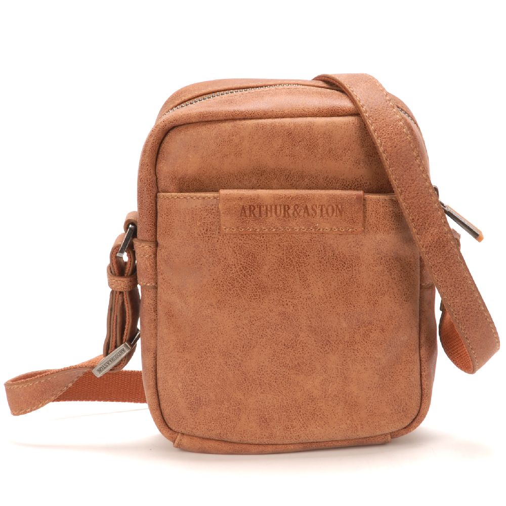 arthur-et-aston-diego-sac-travers-homme-cuir-marron-petit image 6
