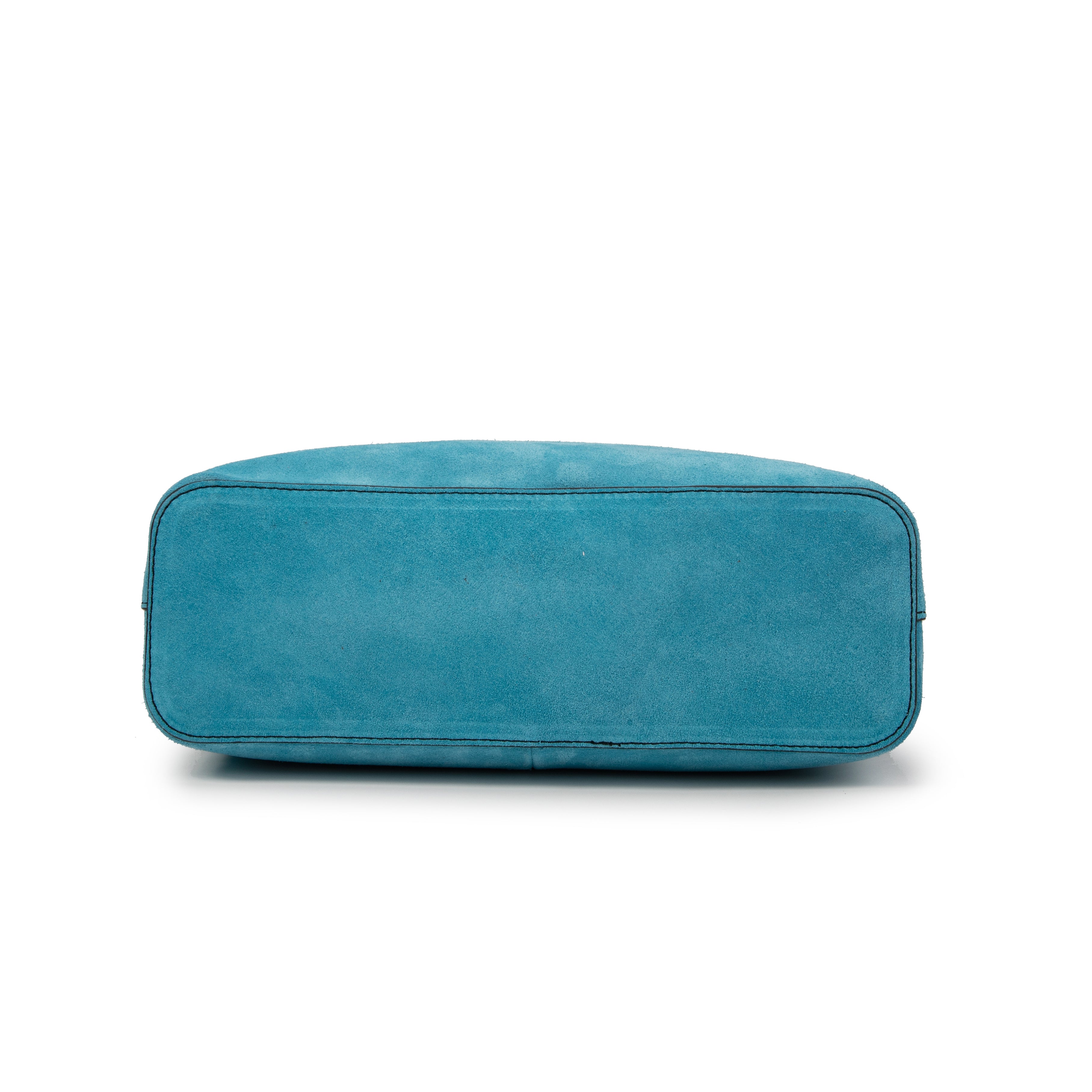 kate-lee-m-lune-sac-cabas-cuir-bleu-celeste-velours image 5
