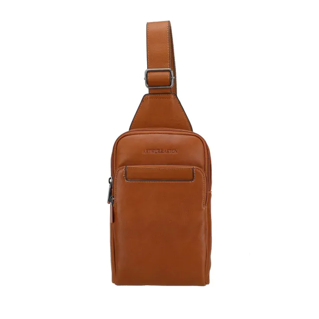 arthur-et-aston-l-on-body-bag-noir-cuir-vertical image 1