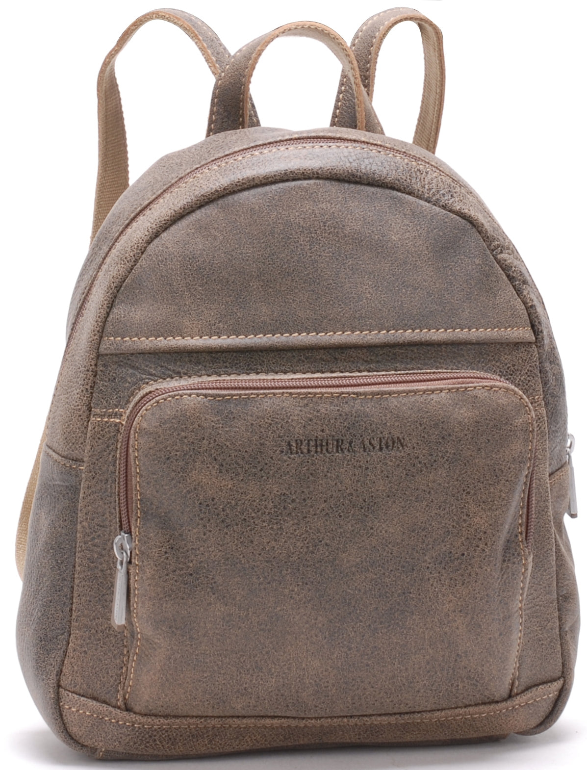 arthur-et-aston-cristiano-petit-sac-dos-cuir-marron image 6