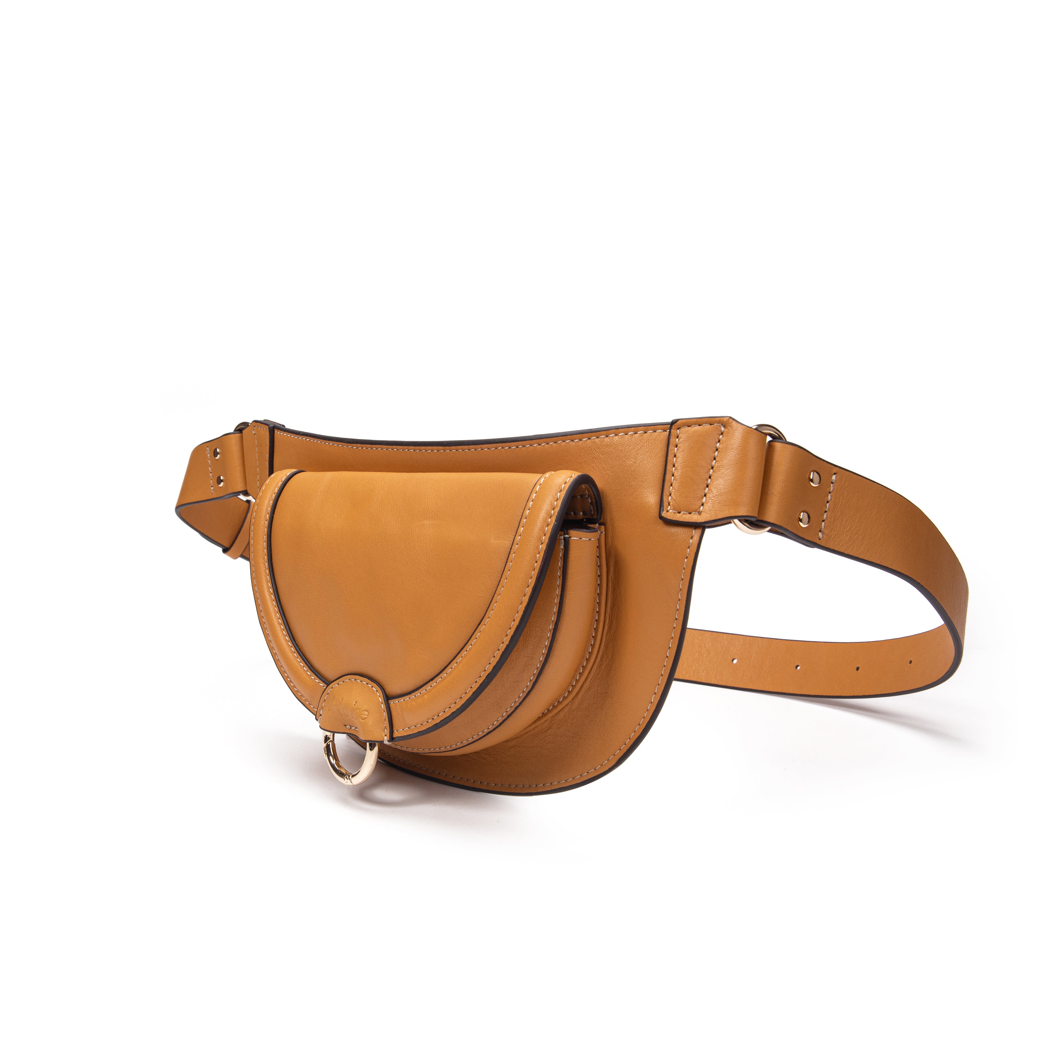 kate-lee-sac-bandouli-re-banane-ully-cuir-miel image 2