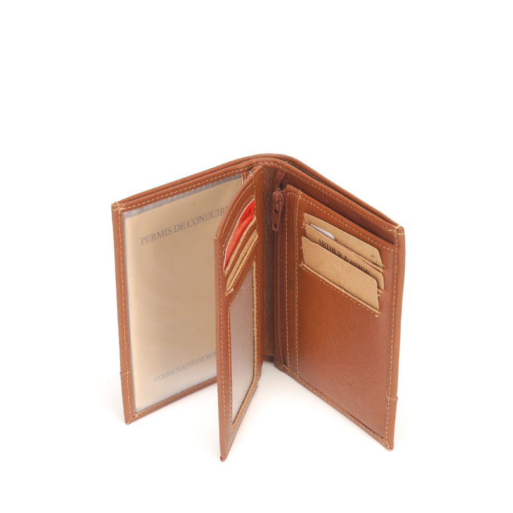 arthur-et-aston-paul-portefeuille-cuir-cognac image 2