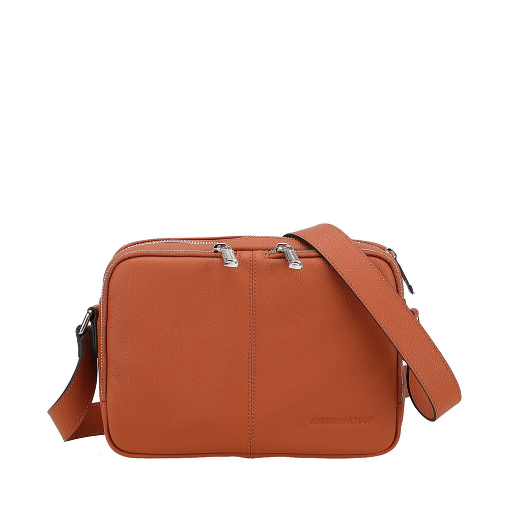 arthur-et-aston-ga-l-petite-besace-cuir-noir-zipp-e image 5