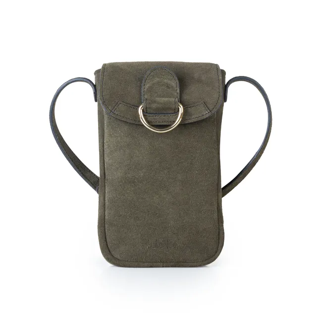 kate-lee-zelie-v-pochette-t-l-phone-vert-velours image 1