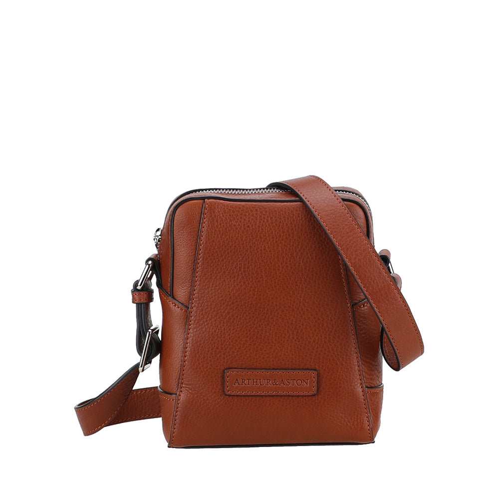 arthur-et-aston-jos-sac-travers-cuir-homme-pleine-fleur-noir image 5