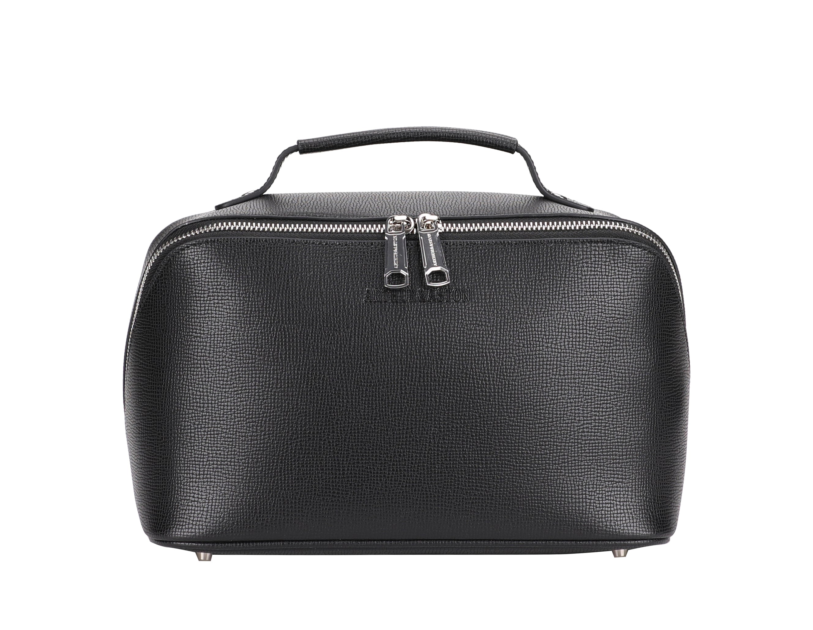 arthur-et-aston-nelson-trousse-de-toilette-cuir-noir-voyage image 5