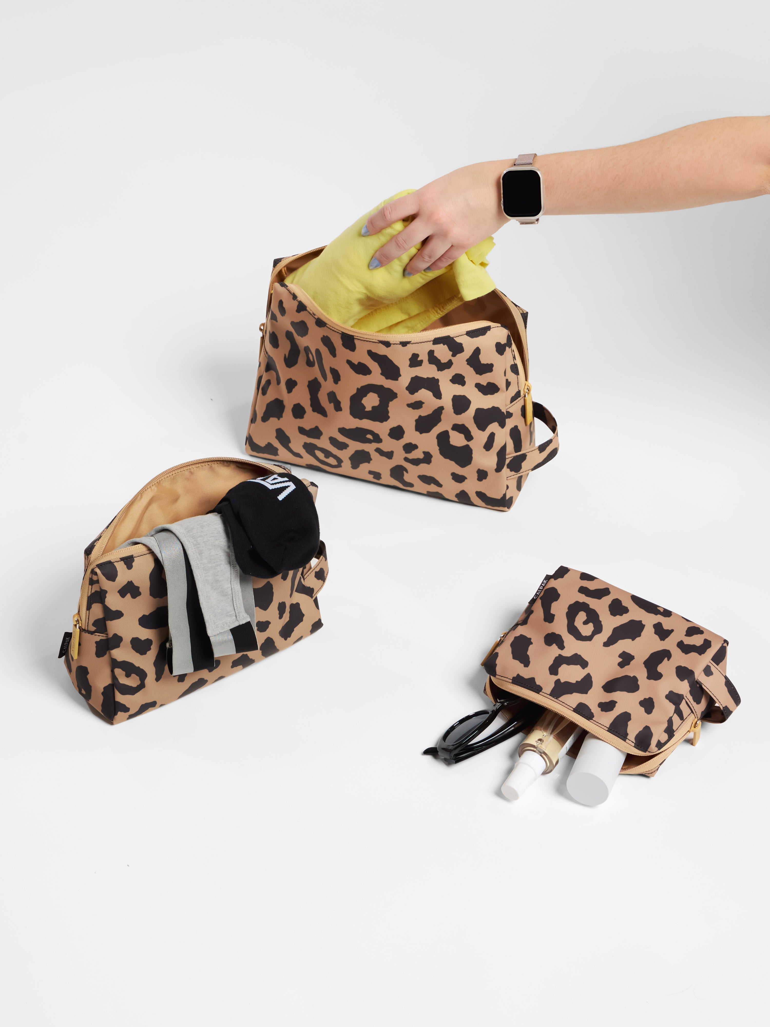 calpak-packing-cubes-water-resistant-zip-pouch-trousse-lot-3-impermeable image 6
