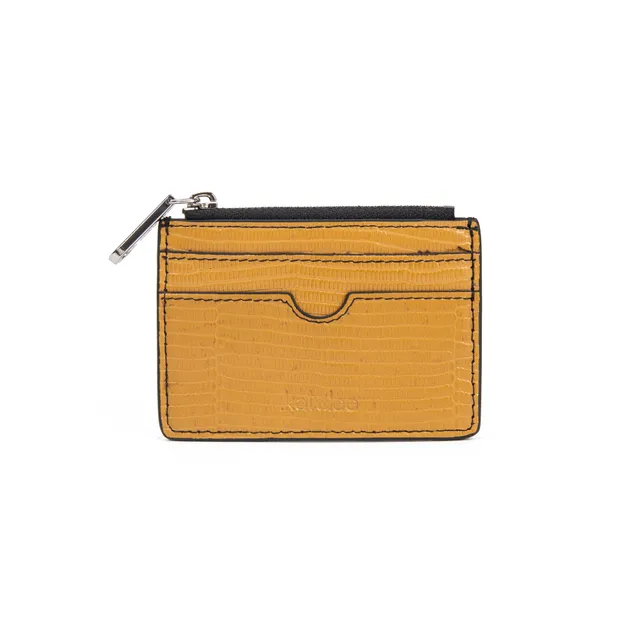 kate-lee-anyssa-porte-monnaie-cuir-moutarde-l-zard image 1