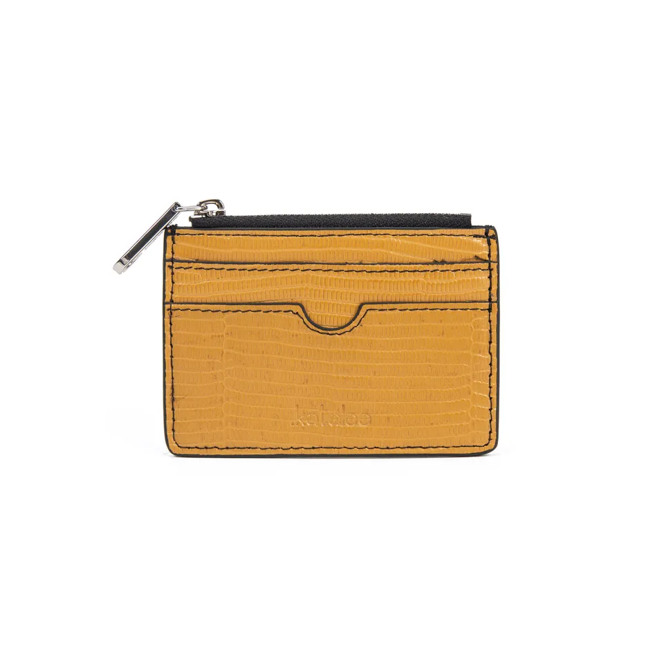 kate-lee-anyssa-porte-monnaie-cuir-moutarde-l-zard image 1