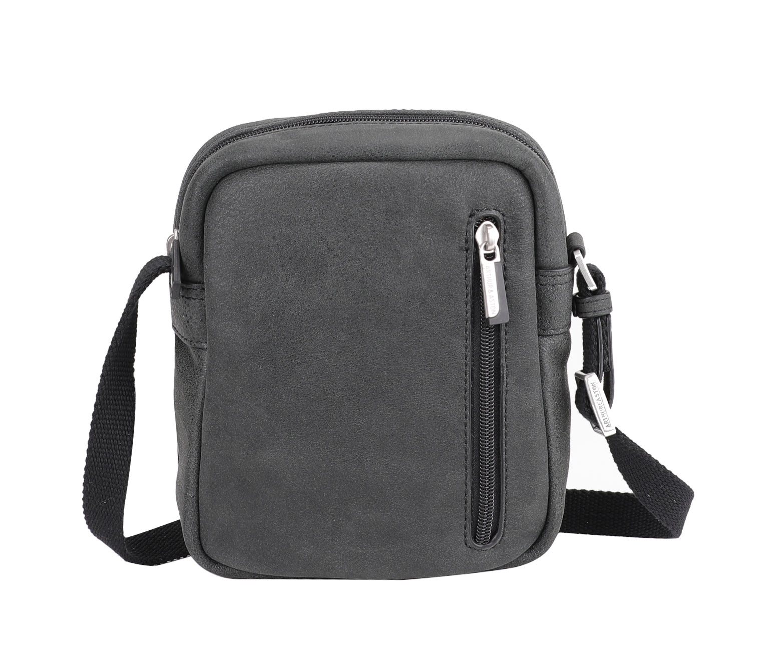 arthur-et-aston-cristiano-sac-travers-cuir-noir-petit-mod-le image 7