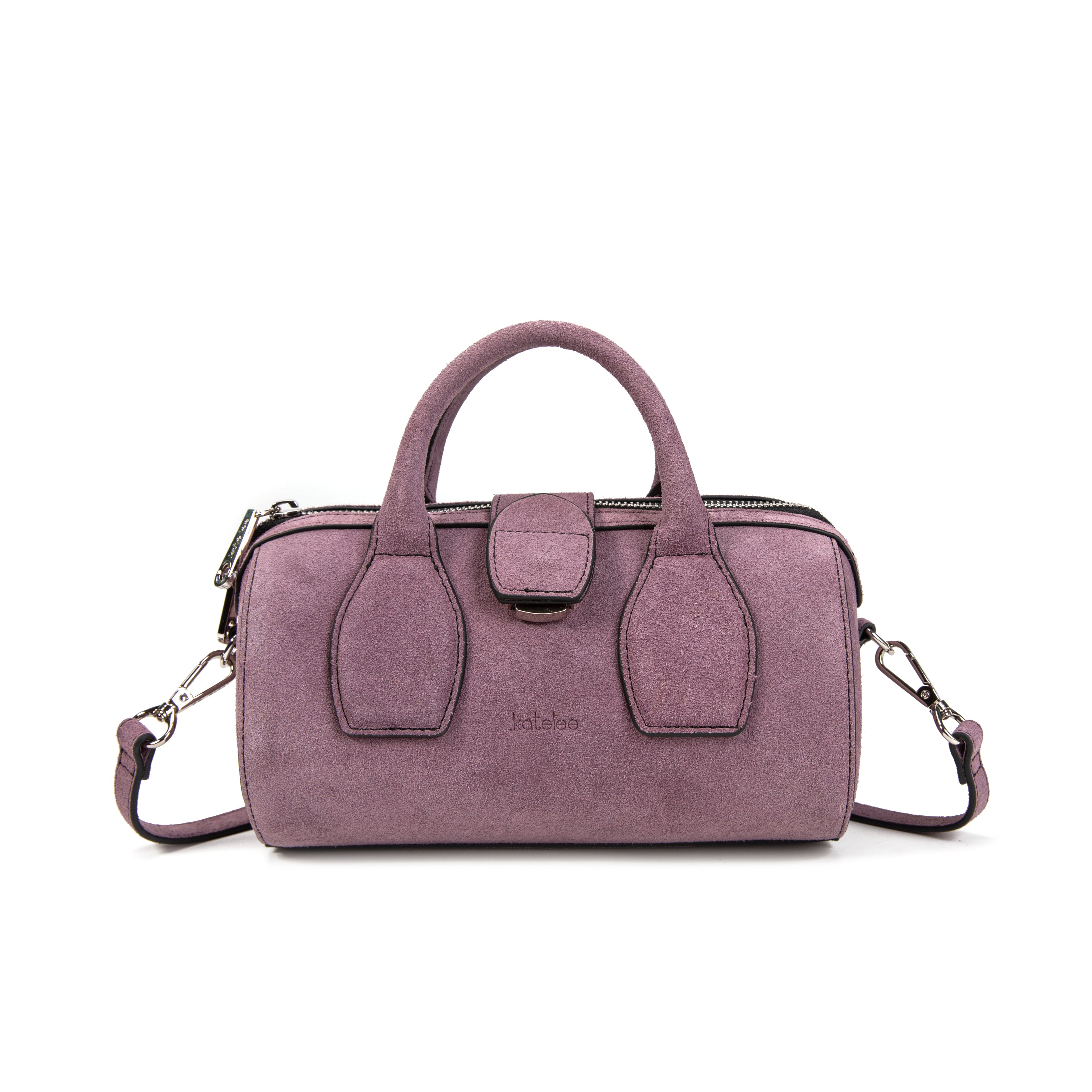 kate-lee-m-frola-v-sac-bowling-velours-lavande image 1