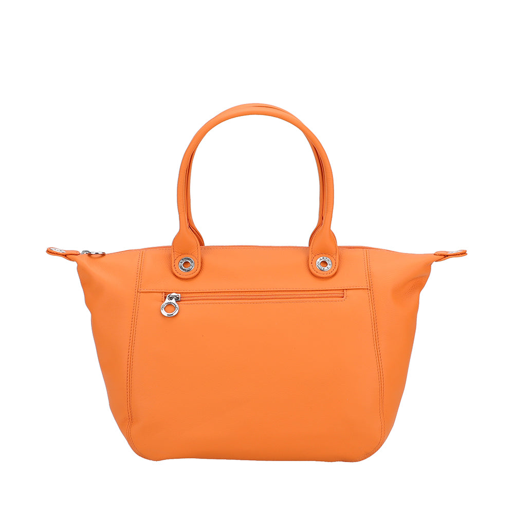 arthur-et-aston-louisa-moyen-sac-main-cuir-orange image 3