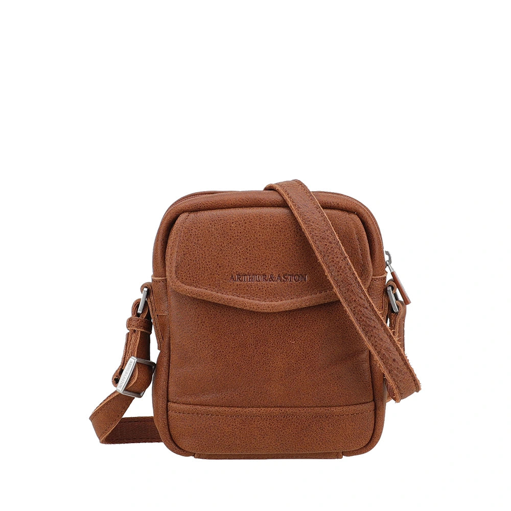 arthur-et-aston-owen-sac-travers-s-cuir-noir-destroy image 6