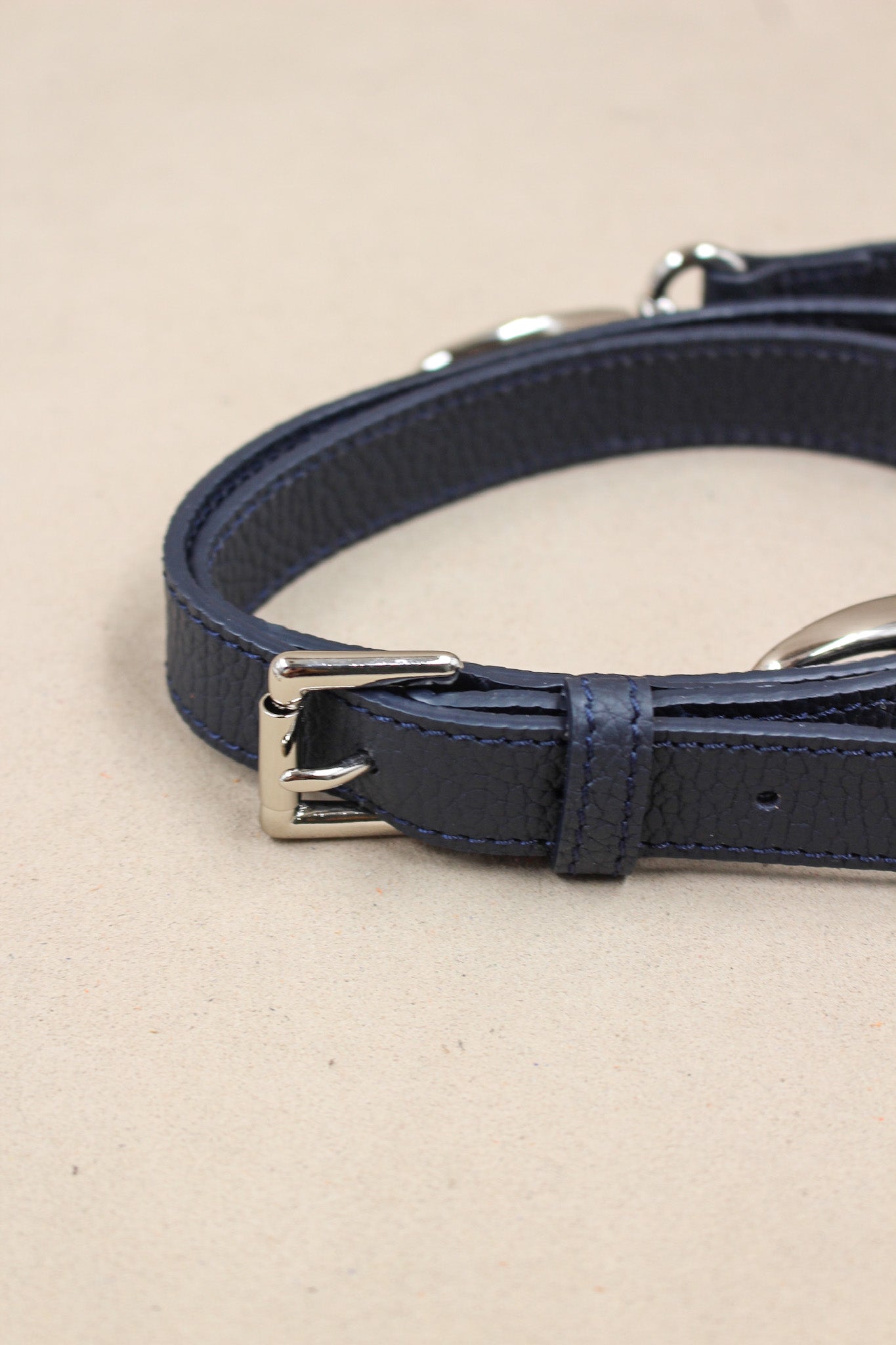 charles-et-charlus-bandouli-re-sangle-cuir-grain-noir-100cm image 6