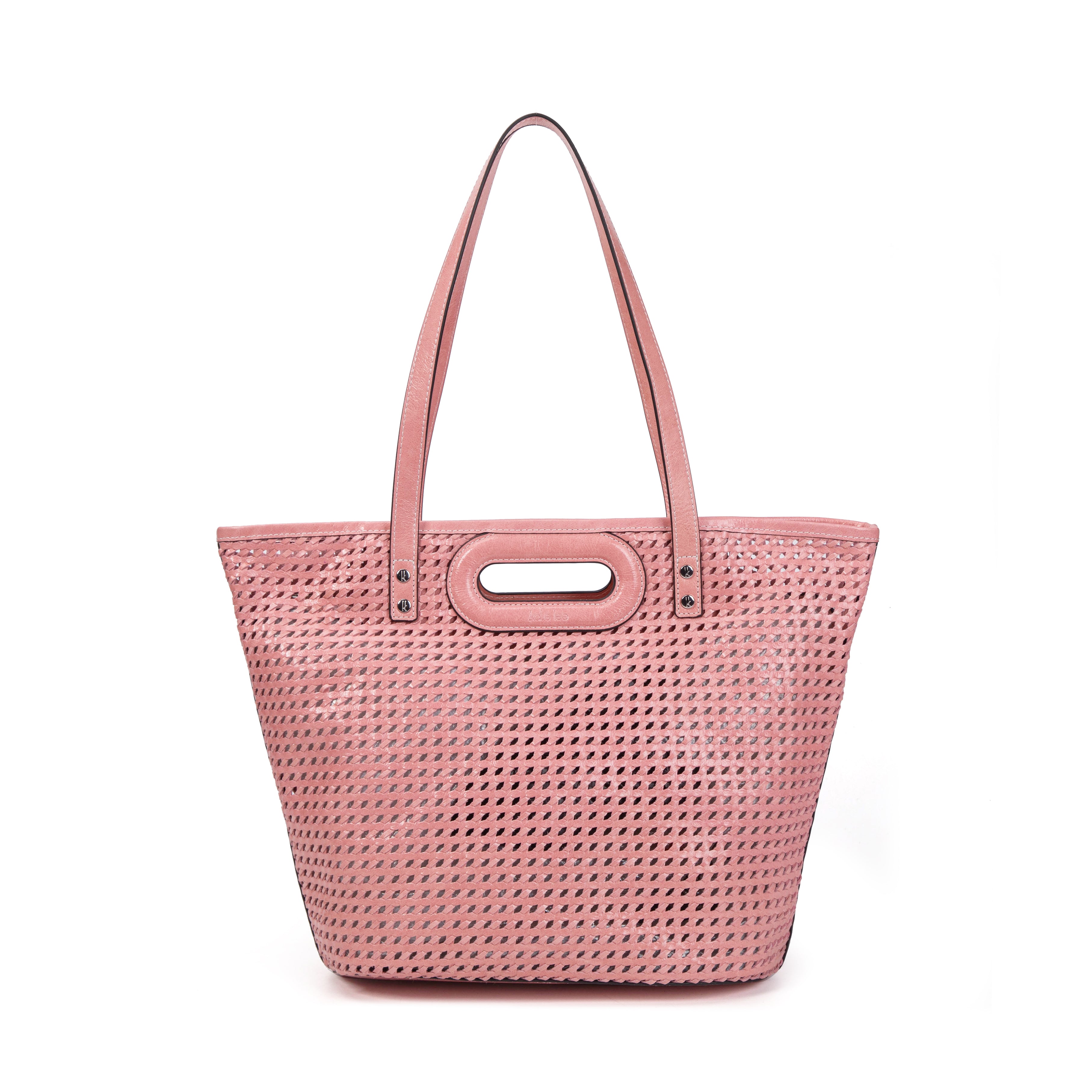 kate-lee-ofine-sac-cabas-vachette-tress-e-rose image 1