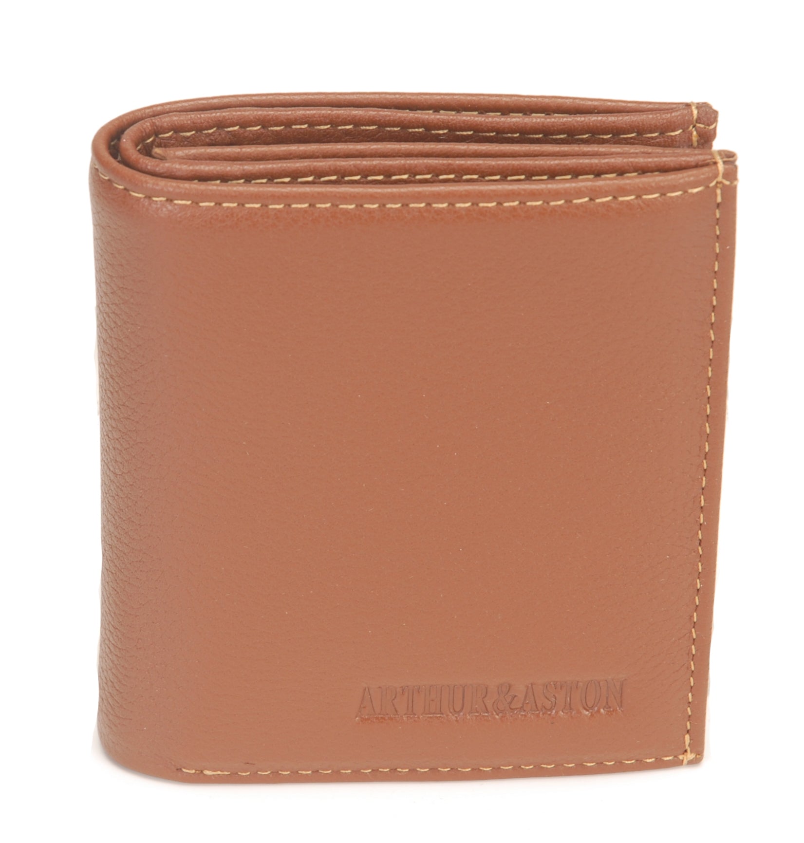arthur-et-aston-dorian-porte-monnaie-carte-cuir-ch-taigne-homme image 1
