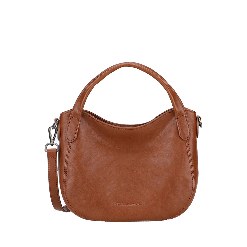 arthur-et-aston-edith-s-sac-main-cuir-marron image 2