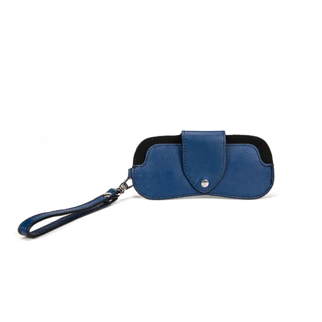 kate-lee-ecrin-tui-lunettes-bleu-cuir-vachette image 1
