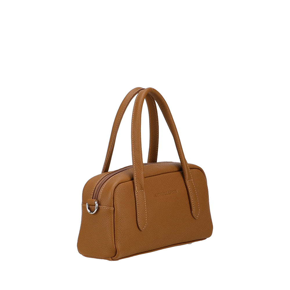 arthur-et-aston-rosalia-petit-sac-main-cuir-taupe-foulonn image 8