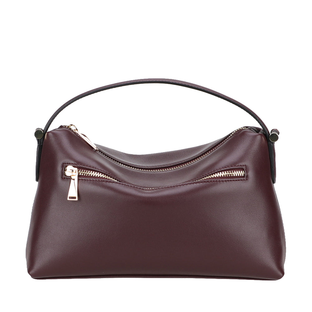 arthur-et-aston-elma-sac-main-cuir-bordeaux-souple image 5