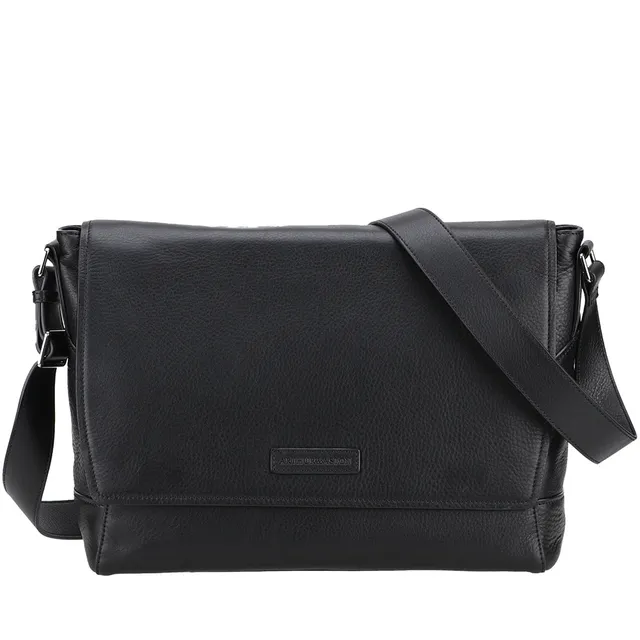 arthur-et-aston-jos-besace-rabat-cuir-noir-homme image 1