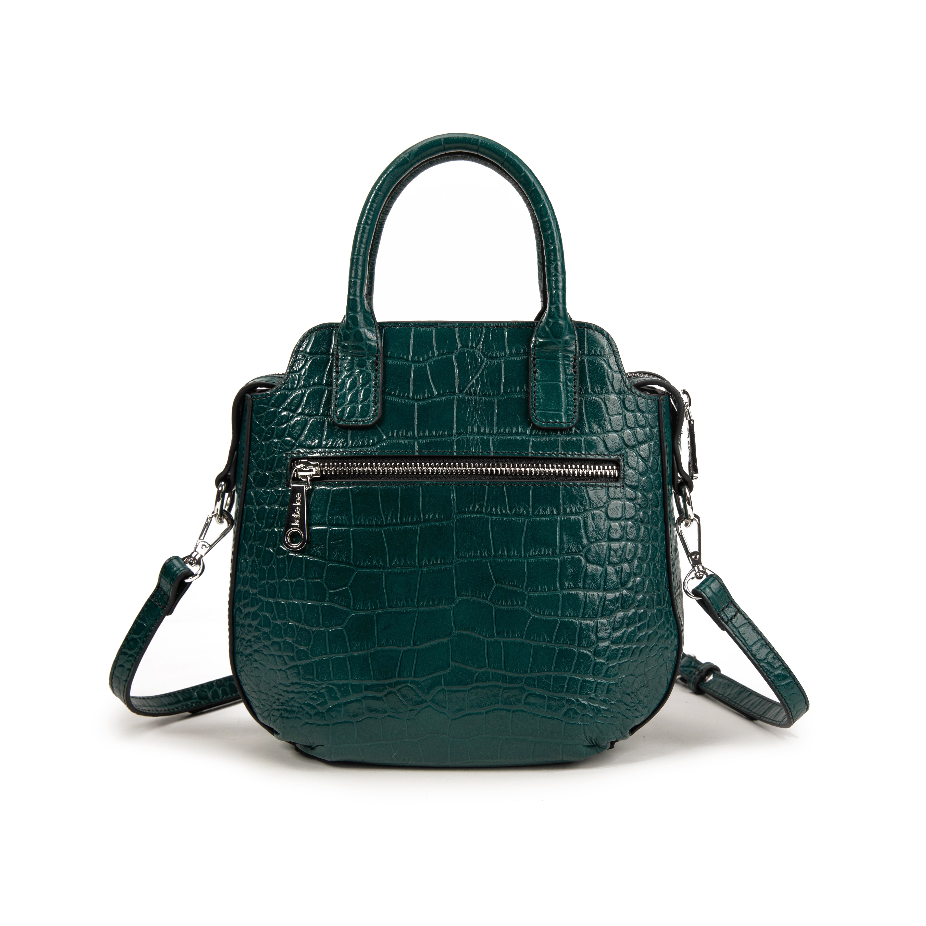 kate-lee-velyane-croco-sac-bandouli-re-bleu-canard image 4
