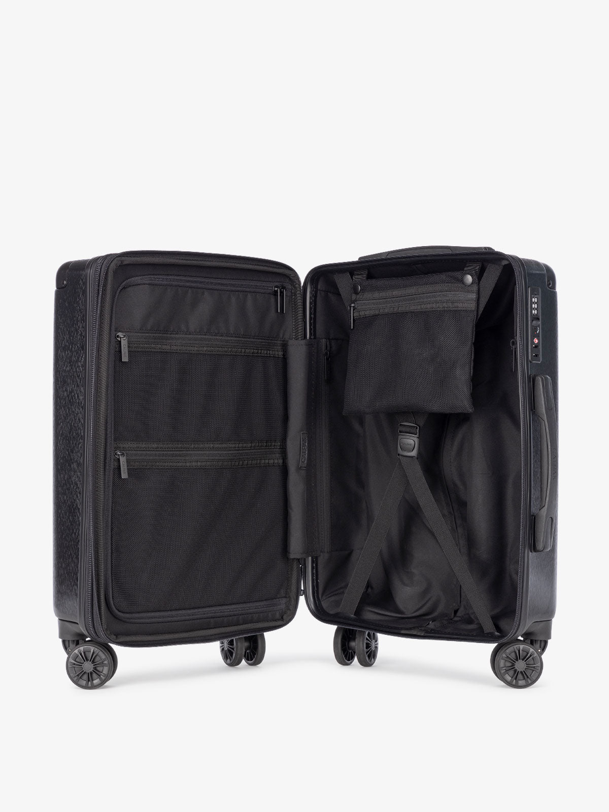 calpak-ambeur-valise-cabine-rigide-extensible-noire image 5