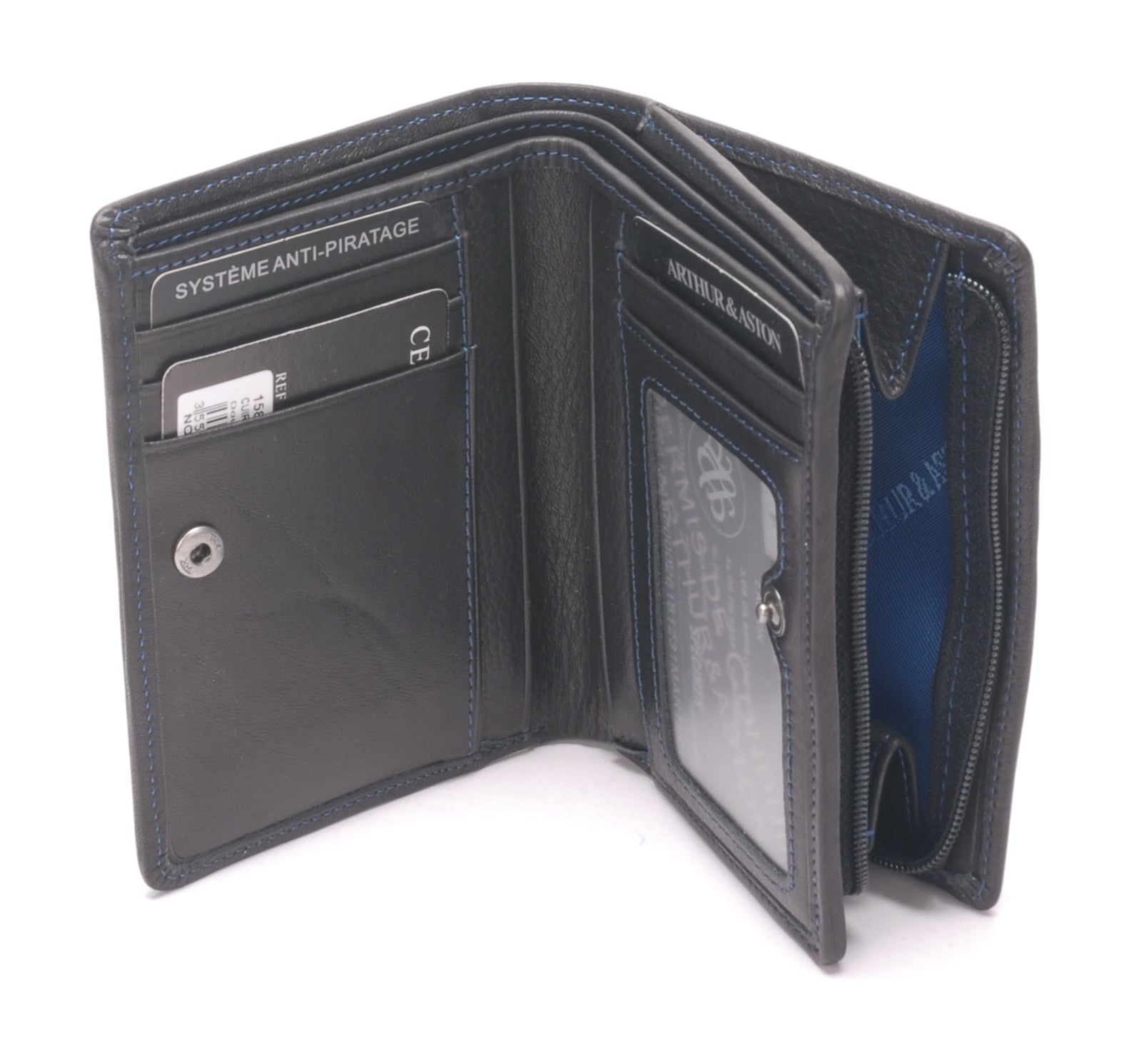 arthur-et-aston-pablo-porte-monnaie-cuir-cognac-anti-rfid image 2