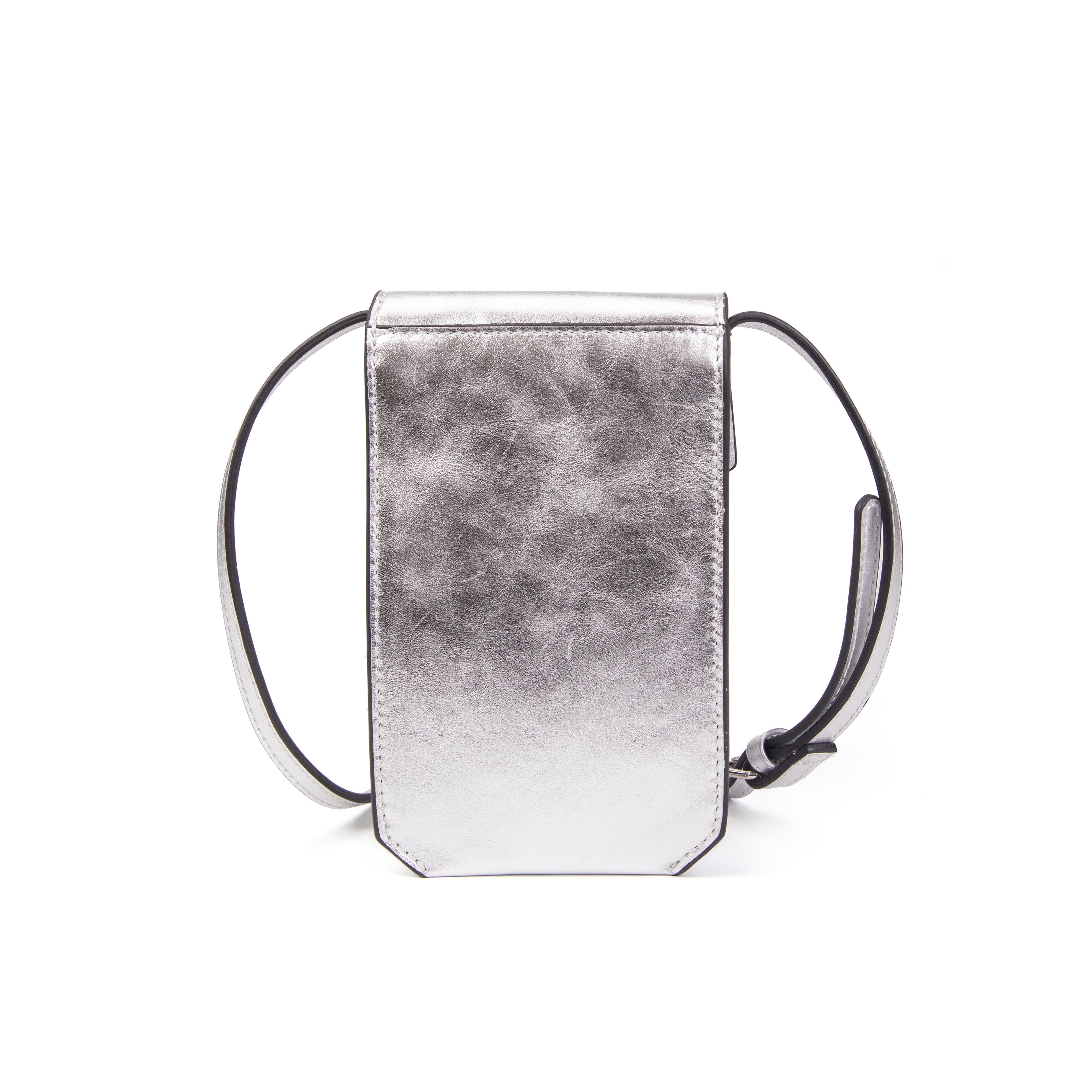 kate-lee-emelyne-pochette-t-l-phone-cuir-argent-m-tallis image 3