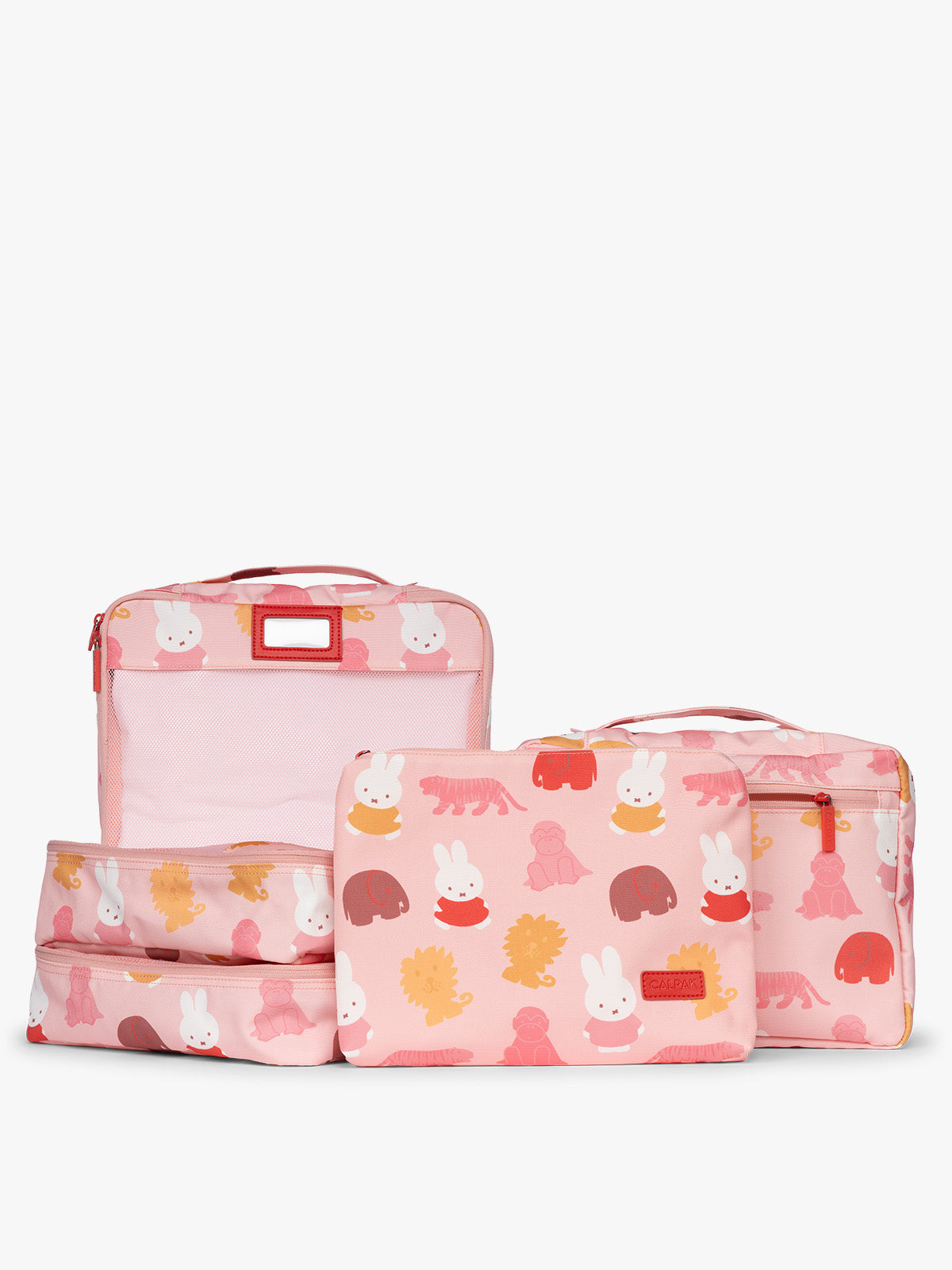 calpak-miffy-packing-cubes-lot-5-organisateurs-valise-rose image 6
