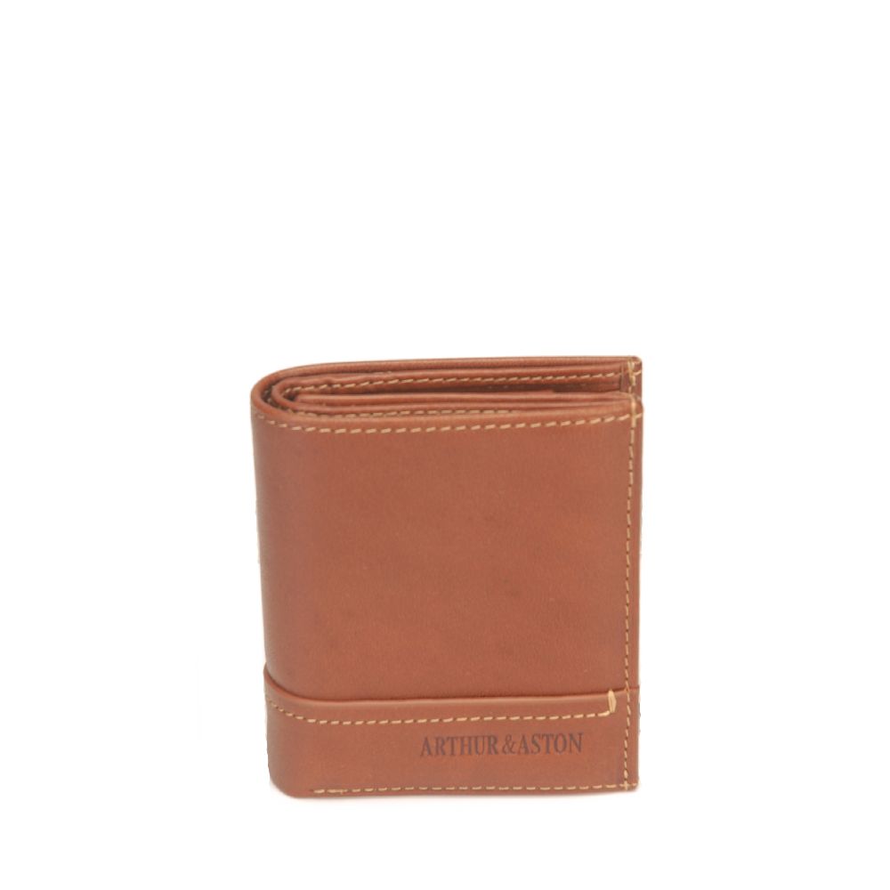 arthur-et-aston-paul-porte-monnaie-cartes-cuir-cognac image 1