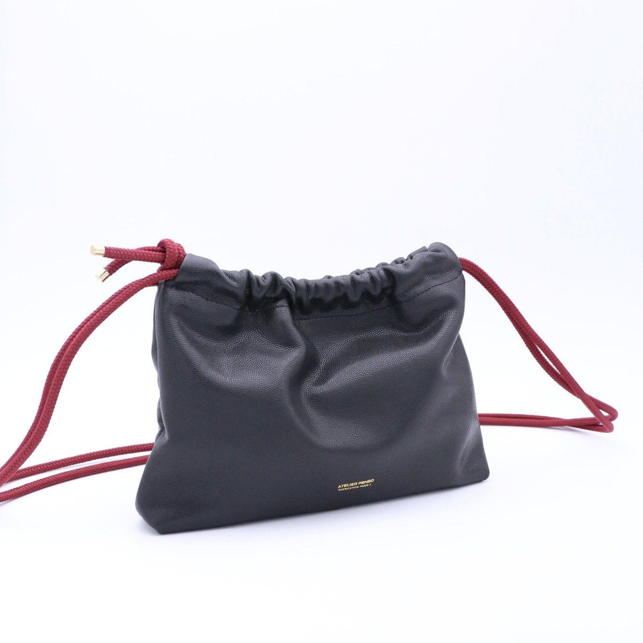 atelier-penso-lut-ce-sac-crossbody-cuir-noir-caviar image 3