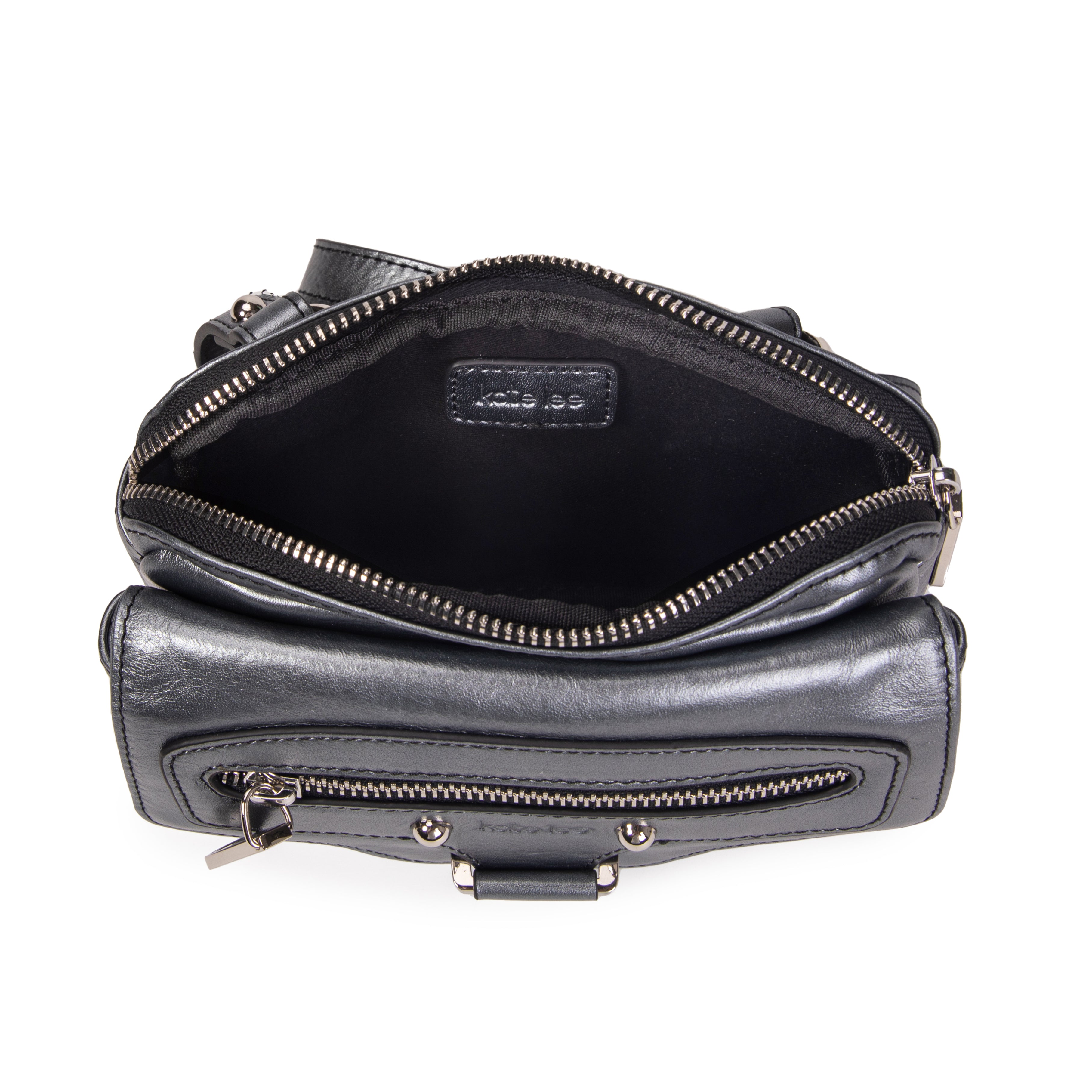 kate-lee-hena-sac-bandouli-re-vachette-gris-fonc image 3