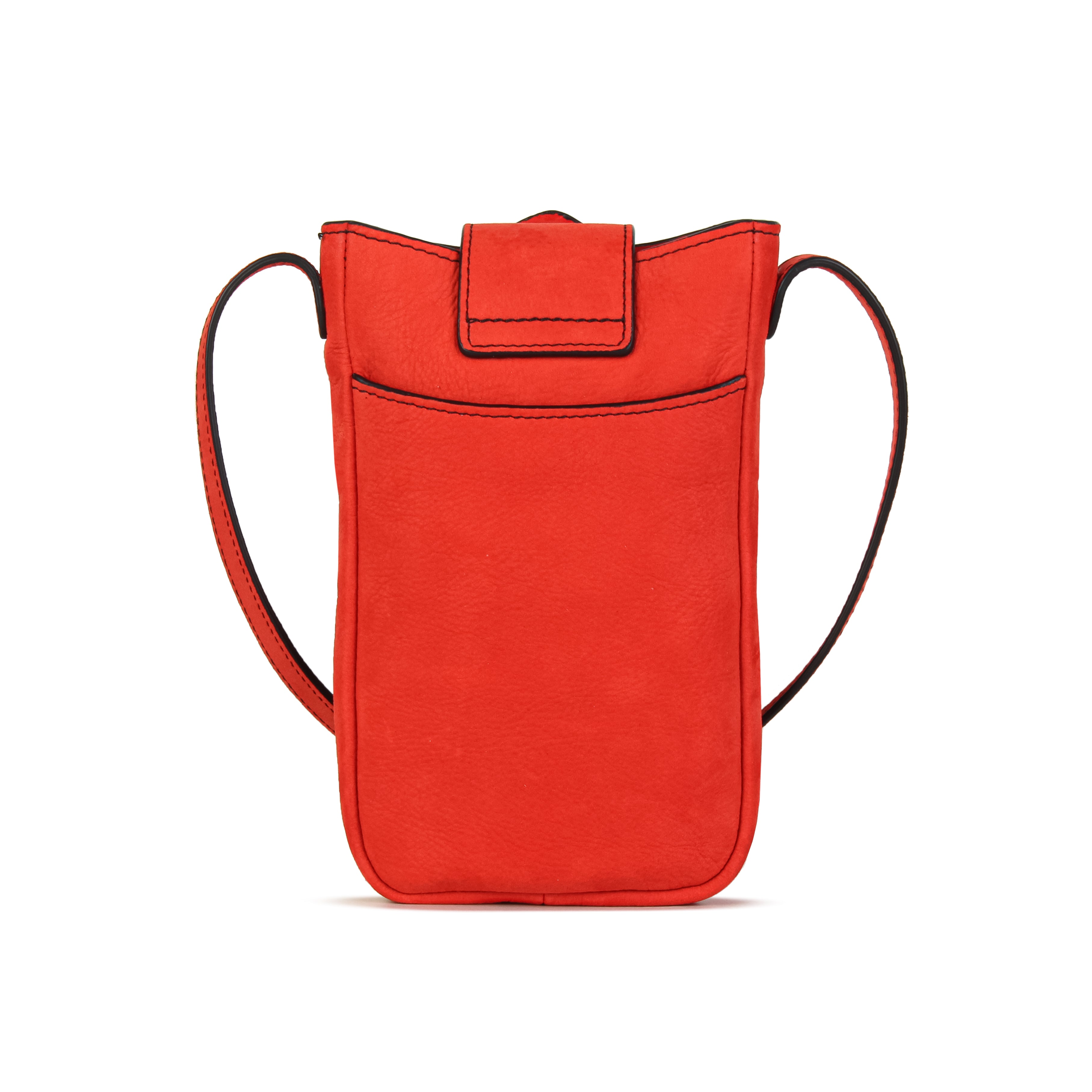 kate-lee-fiolaine-pochette-t-l-phone-orange-velours image 4